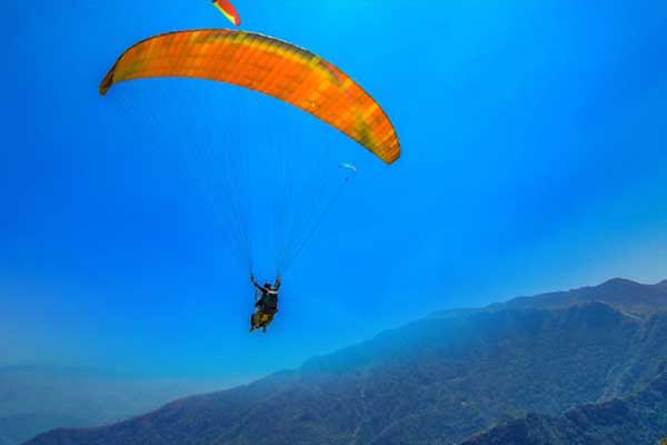 Paragliding in Vagamon with stunning hilltop views and thrilling adventure